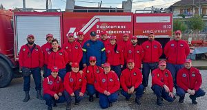 Η Εθελοντική Ομάδα Έρευνας Διάσωσης Μεσολογγίου στο Πυροσβεστικό Κλιμάκιο Γαβαλούς…