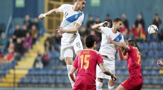 Ανώτερο το Μαυροβούνιο, κέρδισε δίκαια την Ελλάδα με 1-0