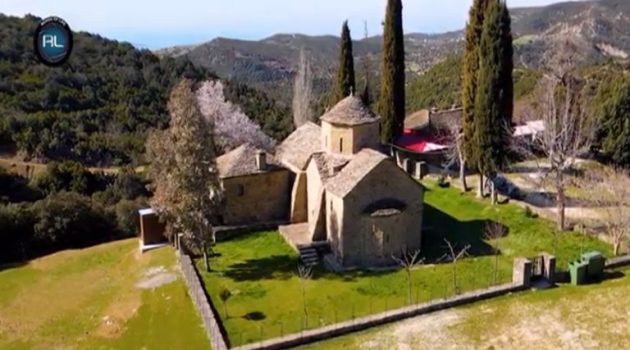 Νοτιοδυτικά της Βαρετάδας είναι το Μοναστήρι της Παναγίας (Video)