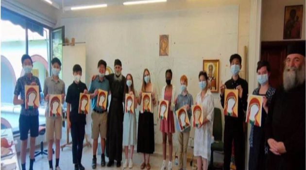 Ναύπακτος – Προτεστάντες μαθητές: γνωριμία με τον ορθόδοξο μοναχισμό (Photos)