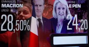 Γαλλικές Εκλογές: Εμανουέλ Μακρόν και Μαρίν Λε Πεν στο δεύτερο…