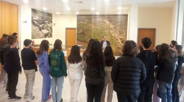 Το Αρσάκειο Γυμνάσιο Πατρών επισκέφθηκε το Νέο Αρχαιολογικό Μουσείο Θέρμου (Photos)