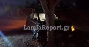Τροχαίο έξω από την Άμφισσα: Αυτοκίνητο «καρφώθηκε» σε δέντρο, νεκρός…