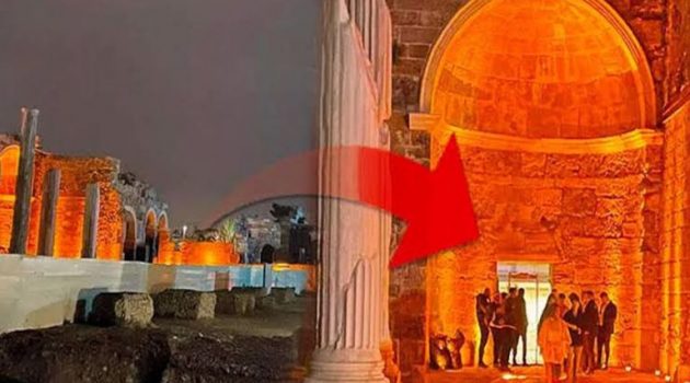 Σάλος: Τούρκοι χρησιμοποίησαν Ναό της Αθηνάς ως πύλη για νυχτερινό μπαρ