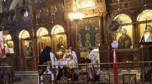 Αγρίνιο: Εορτασμός Αγ. Σοφίας Κλεισούρας Καστοριάς στον Ι.Ν. Αγ. Κων/νου και Ελένης (Photos)