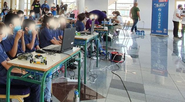 Μεγάλη επιτυχία των μαθητών του Αγρινίου στον 8ο Περιφερειακό Διαγωνισμό Εκπαιδευτικής Ρομποτικής Δ.Ε.