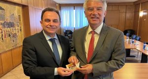 Συνάντηση Γ. Γεωργαντά με τον Πρεσβευτή της Γερμανίας (Photos)
