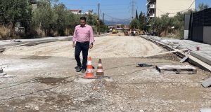 Δήμος Αγρινίου: Εργασίες πλήρους ανακατασκευής της Οδού Πολυβίου (Photos)
