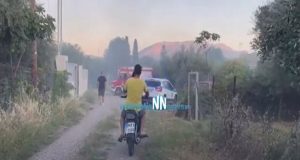 Παλαιοπαναγιά Ναυπάκτου: Πυρκαγιά σε αγροτική έκταση (Videos)
