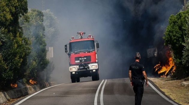 Ολονύχτιο «θρίλερ» στα Κρέστενα: Ανεξέλεγκτη φωτιά – Απλώθηκε σε έκταση 20 χιλιομέτρων (Videos)