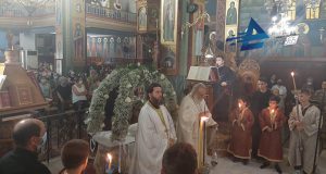 Πανηγυρικός Εσπερινός στον Ι.Ν. Αγίας Τριάδος Αγρινίου (Videos – Photos)