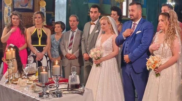 Αδερφές παντρεύτηκαν ταυτόχρονα δύο πρώτα ξαδέρφια στην Κοζάνη (Videos – Photos)