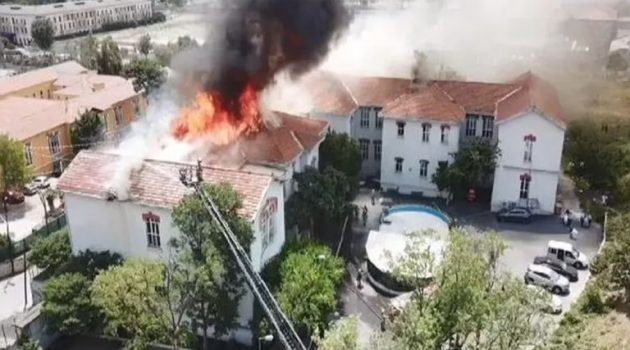 Φωτιά στο Ελληνικό Γηροκομείο «Βαλουκλή» στην Κωνσταντινούπολη (Videos)