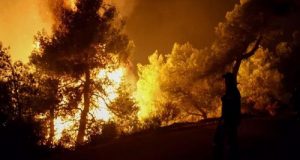 Φωτιά στη Λευκάδα: Στις φλογές έκταση στην περιοχή Καλλιγόνι –…