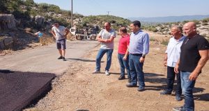Δήμος Αγρινίου: Εργασίες ασφαλτόστρωση στη Λεπενού (Photos)