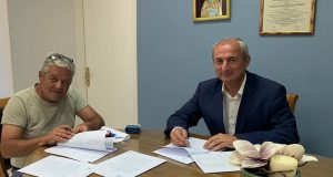 Θέρμο: Υπογράφτηκε η σύμβαση του έργου αποχέτευσης στο Πετροχώρι