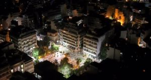 Above View: Το Αγρίνιο τη νύχτα… (Video)