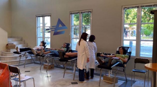Εθελοντική Αιμοδοσία στο Παπαστράτειο Μέγαρο Αγρινίου | Την Τρίτη δίνουμε αίμα – Χαρίζουμε ζωή