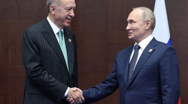 Ερντογάν: «Ξεκινούν οι μελέτες για τη δημιουργία κέντρου φυσικού αερίου στη Θράκη με την Ρωσία»