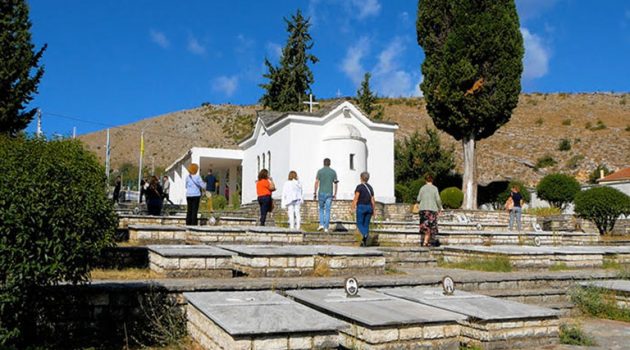 Στo Στρατιωτικό Νεκροταφείο των Ελλήνων στην Αλβανία (Video)