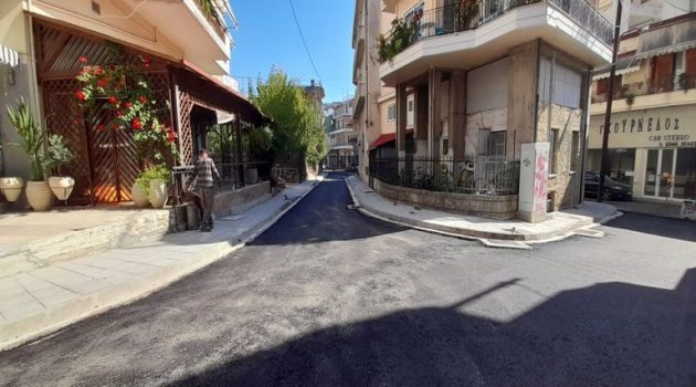 Ανακατασκευή Οδού Σωκράτους – «Παραδίδεται σταδιακά», δήλωσε ο Δήμαρχος Αγρινίου (Photos)