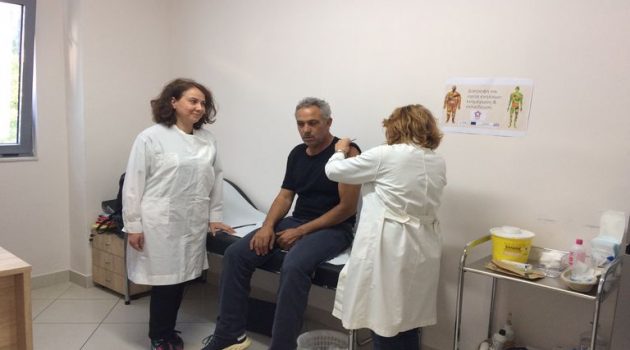 Αντιγριπικός εμβολιασμός στο Κέντρο Κοινότητας του Δήμου Αγρινίου