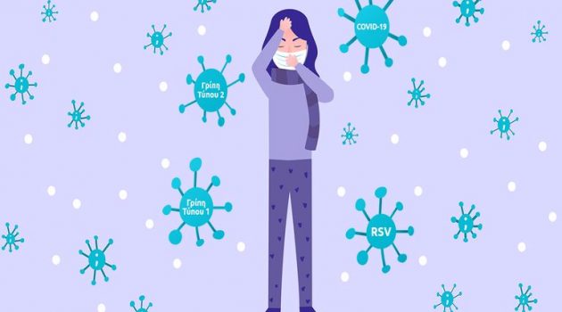 Γρίπη, κορωνοϊός και RSV: Ο φόβος των επιστημόνων για «τρι-δημία»