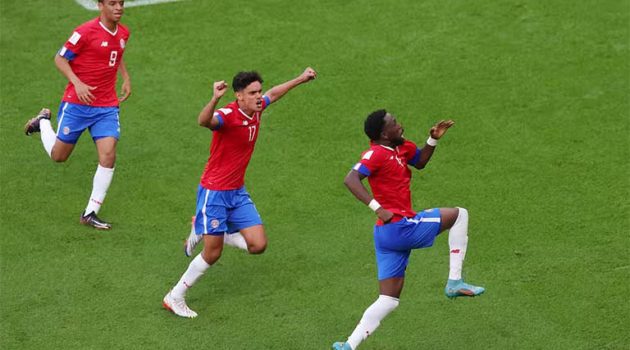 Mundial 2022: Η Κόστα Ρίκα έβαλε «φωτιά» στον 5ο όμιλο και η Γερμανία… χαμογελά!