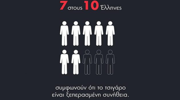 Παπαστράτος – Έρευνα: 7 στους 10 Έλληνες θεωρούν ξεπερασμένη συνήθεια το τσιγάρο