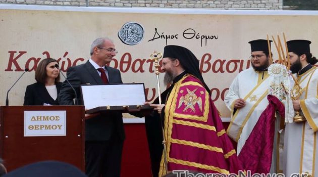 Θέρμο: Υποδοχή του Μητροπολίτη Δαμασκηνού στη Γενέτειρα του Αγίου Κοσμά Αιτωλού (Video – Photos)