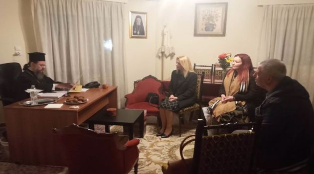 Το Προεδρείο της Α.Μ.Κ.Ε. «Αγριωνίς Γαία» συναντήθηκε με τον Μητροπολίτη Δαμασκηνό (Photos)