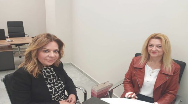 Αγρίνιο: Συνάντηση της Χριστίνας Σταρακά με το Δ.Σ της Α.Μ.Κ.Ε. «Αγριωνίς Γαία»