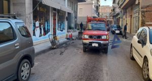 Αγρίνιο: Κλειστή η Οδός Παπαφώτη – Αποκατάσταση βλάβης από συνεργείο…
