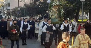 Με εκκλησιαστική λαμπρότητα τιμήθηκαν τα Άγια Θεοφάνεια στο Αγρίνιο (Photos)
