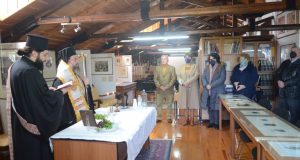 Επίσκεψη του Μητροπολίτη Δαμασκηνού στη Βυρωνική Εταιρεία Ιεράς Πόλεως Μεσολογγίου…
