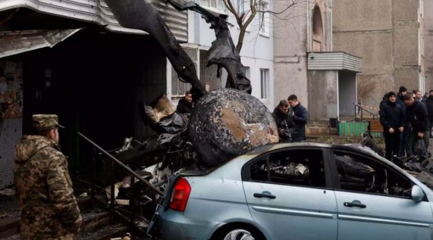 Νεκρός ο Υπ. Εσωτερικών από τη συντριβή ελικοπτέρου στο Κίεβο – Τουλάχιστον 17 θύματα