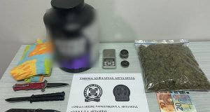 Συνελήφθησαν πέντε άτομα στο Αίγιο για διακίνηση ναρκωτικών