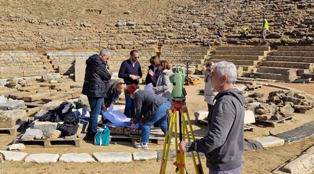 Με ικανοποιητικούς ρυθμούς προχωρούν οι εργασίες αποκατάστασης και ανάδειξης των αρχαίων θεάτρων της Αιτωλ/νίας