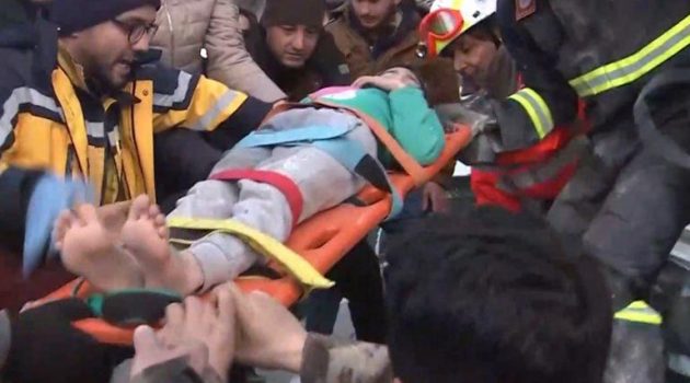 Τουρκία: Σώθηκε από την Ελληνική Ε.Μ.Α.Κ. 6χρονη που είχε παγιδευτεί στο Χατάι