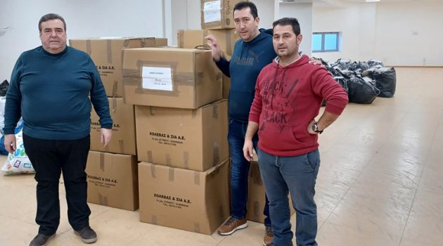Δ. Αγρινίου: Συγκινητική ανταπόκριση στο κάλεσμα για ανθρωπιστική βοήθεια – 150 πακέτα για Τουρκία και Συρία (Photos)