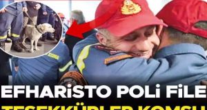 Σεισμός στην Τουρκία: «Efharisto poli file» – Ο τίτλος της…