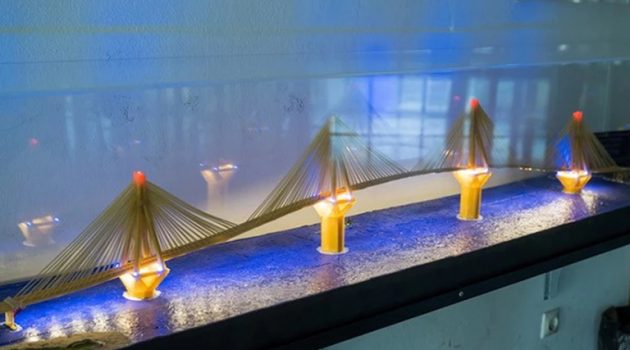 Φοιτητές του Πανεπιστημίου Πατρών έφτιαξαν τη Γέφυρα με… σπαγγέτι και ταλιατέλες – Χρειάστηκαν 11 κιλά ζυμαρικών (Photos)