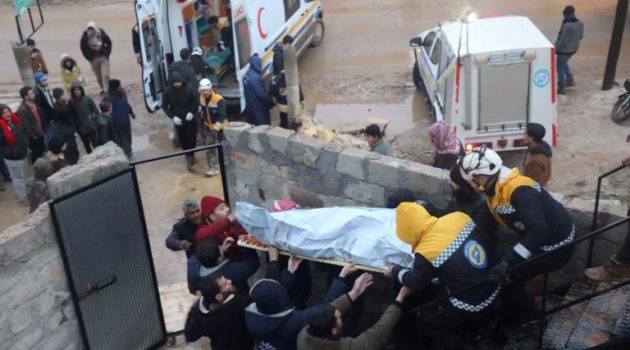 Σεισμός 7,8 Ρίχτερ στην Τουρκία – Εκατοντάδες νεκροί, θύματα και στη Συρία