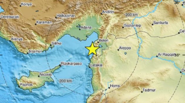 Νέος ισχυρός σεισμός στα σύνορα Τουρκίας – Συρίας (Videos)