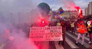 Διαδηλώσεις για την τραγωδία στα Τέμπη και από τα Γαλλικά…