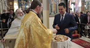 Αγρίνιο: Η πανηγυρική Αρχιερατική Θεία Λειτουργία στον Ι.Ν. Αγίου Γεωργίου…