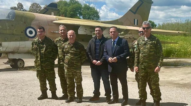 Επίσκεψη Δ. Κωνσταντόπουλου στο Κλιμάκιο Φύλαξης Αγρινίου της Πολεμικής Αεροπορίας (Photos)