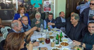Ντόρα Μπακογιάννη και Παύλος Πολάκης στο ίδιο τραπέζι στα Χανιά…
