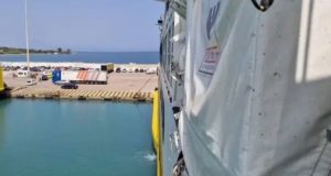 Σύγκρουση πλοίων στο Λιμάνι της Κυλλήνης
