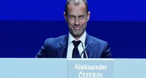 Επανεξέλεγη Πρόεδρος της UEFA για τρίτη σερί τετραετία ο Αλεξάντερ…